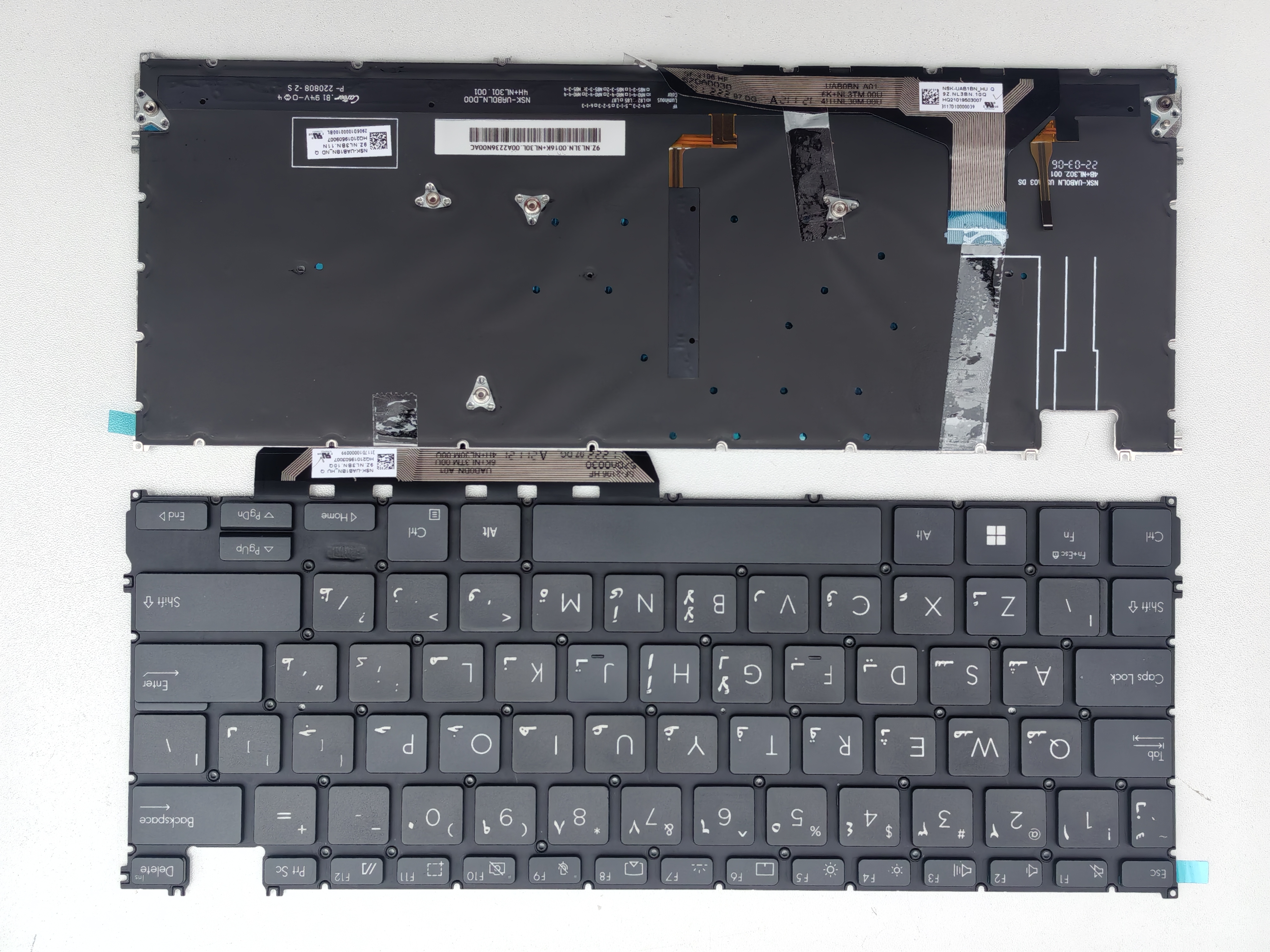 Picture of New Replacement Laptop Keyboard For ASUS UM5302/UX3402/UM3402/UP5302 BLACK Backlit AR Layout